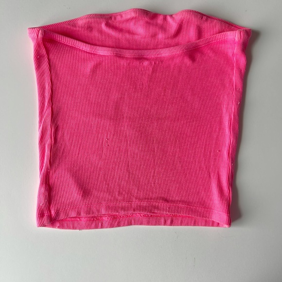Neon Pink American Eagle Tube Top - Picture 3 of 4